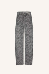 Lew grey cheetah pants - grey cheetah