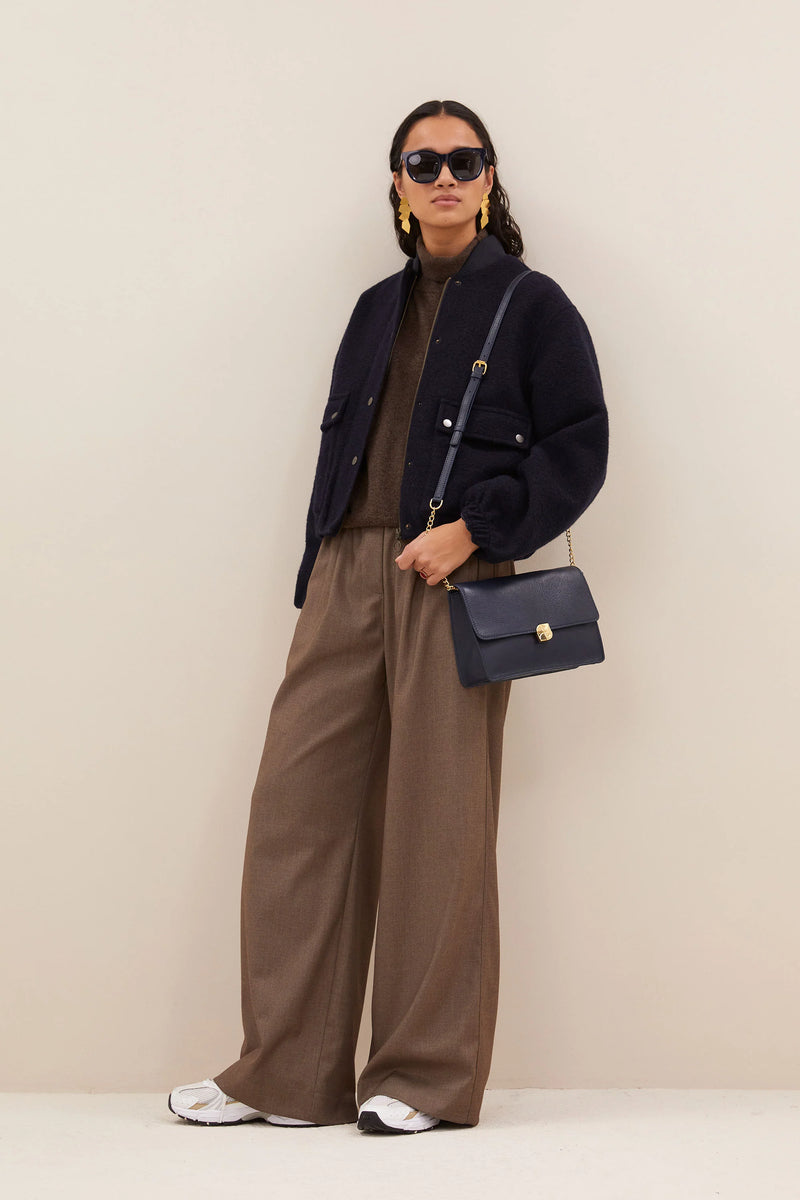 Maggie wool jacket - Dark navy