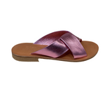 Nappa Laminato Pink Sandalen