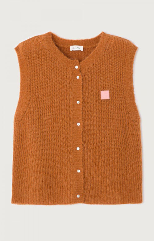 East gilet ecureuil American Vintage ecureuil gilet model