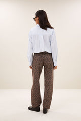 Lise chambray blouse light blue