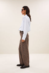 Lise chambray blouse light blue