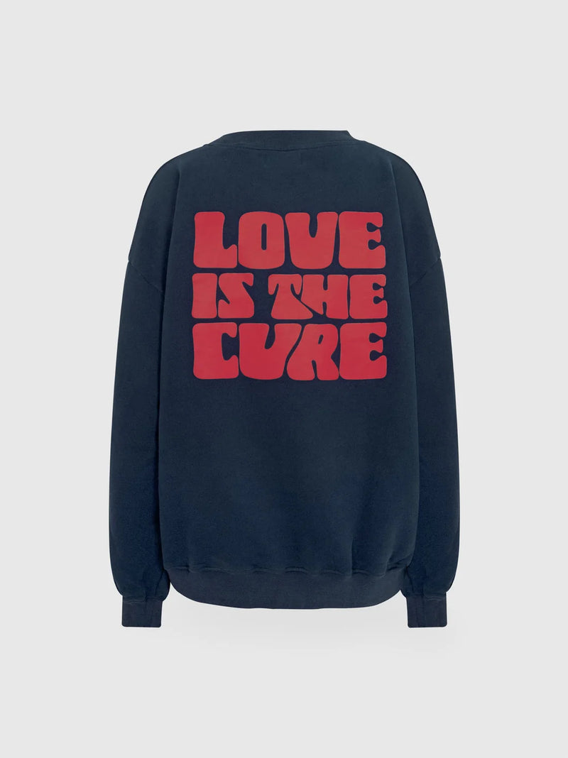 Love sweater navy