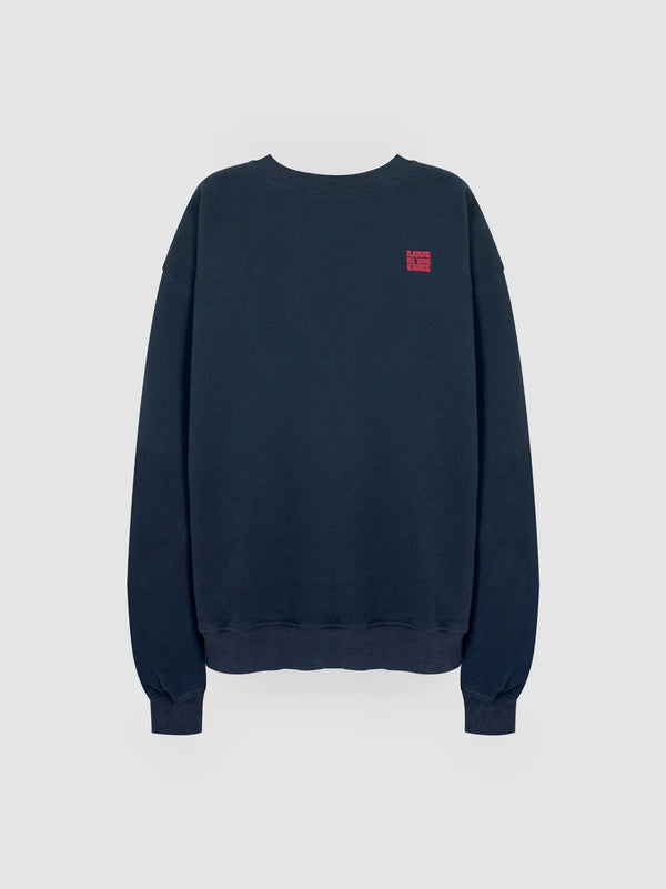 Love sweater navy