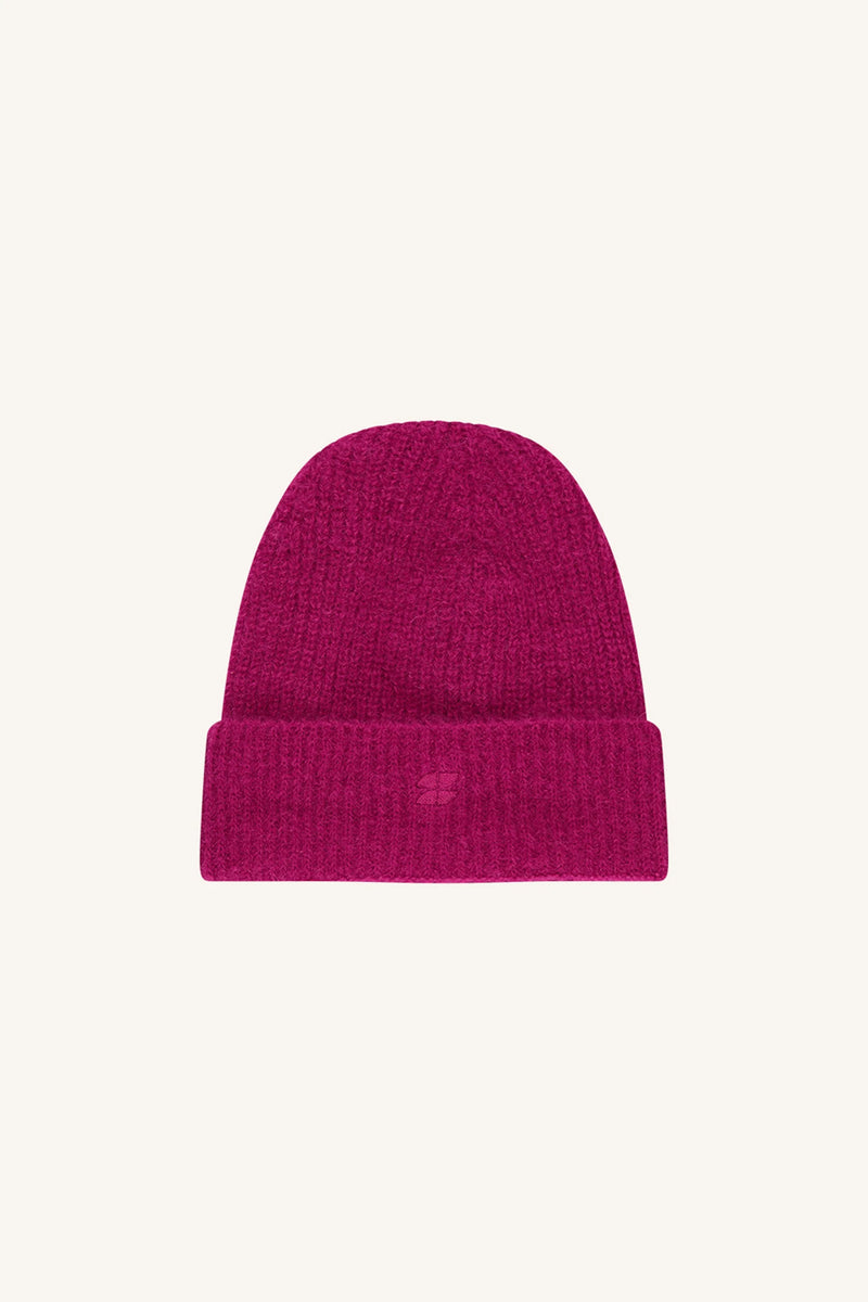 Logo beanie - fuchsia