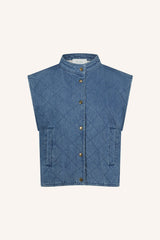 Mave Denim Sleeveless Jacket