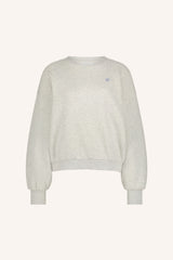 Bibi Love Sweater - Light Grey Melee