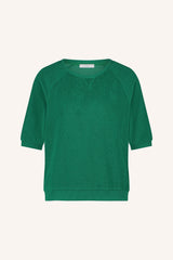 Neva Slub Top - Green Lake