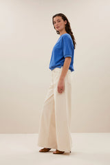 Neva Slub Top - Queens Blue