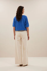 Neva Slub Top - Queens Blue