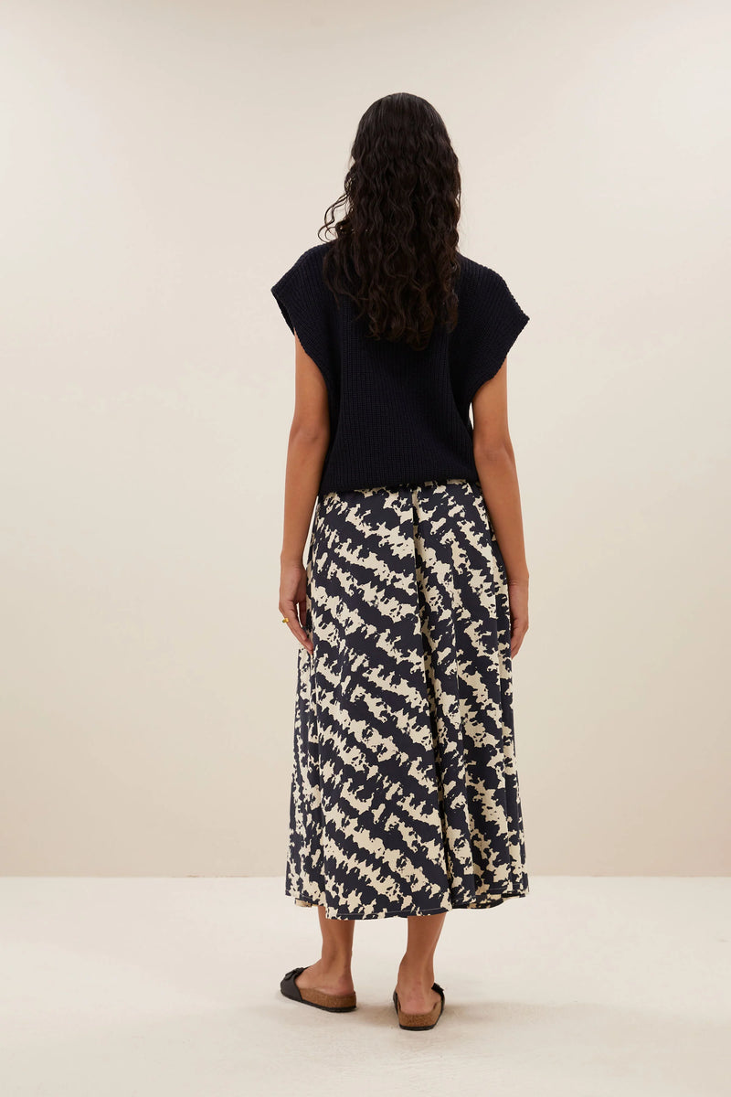 Juta shade skirt - shade print