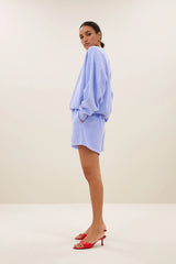 Bibi Natural Sweater - violet blue