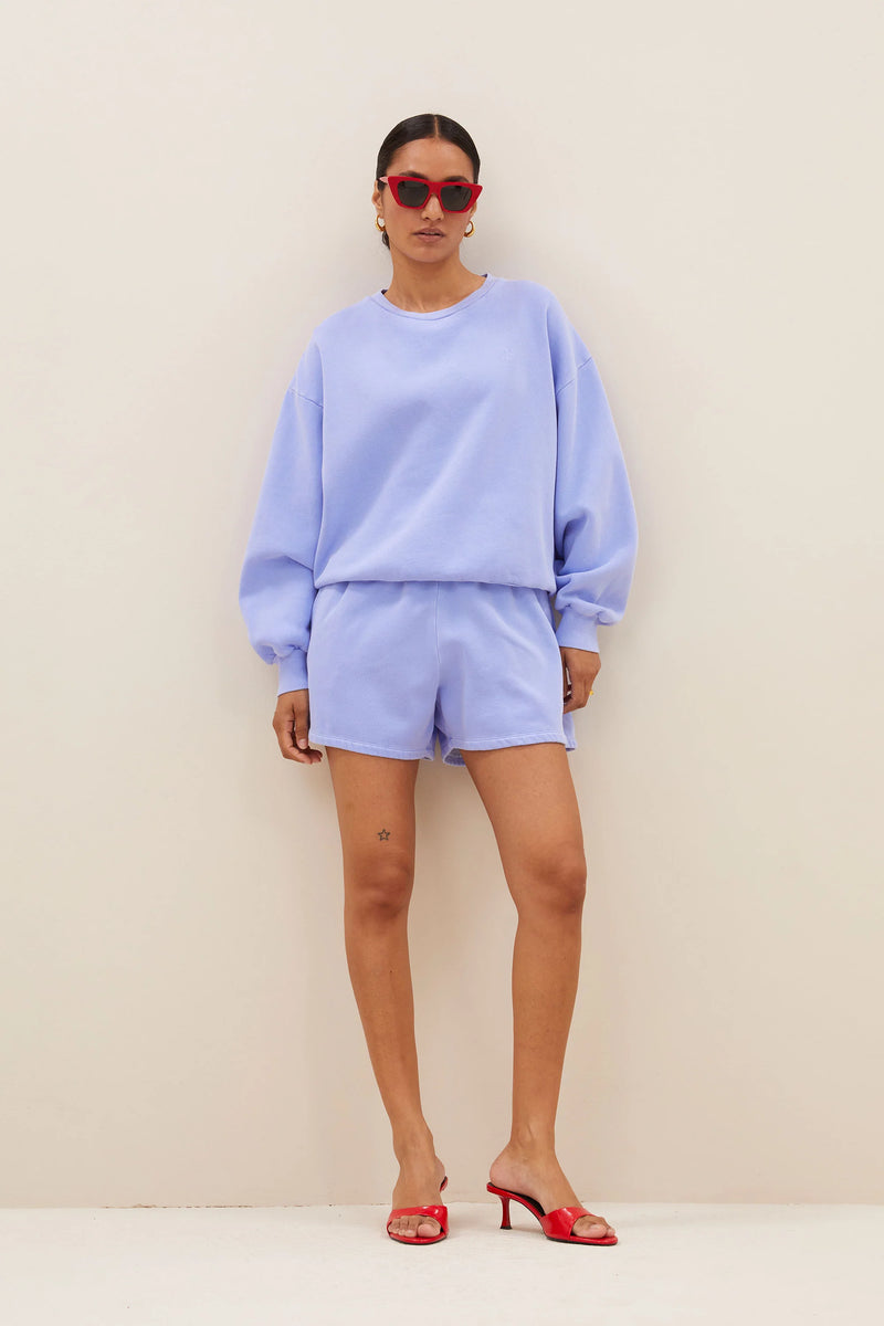Bibi Natural Sweater - violet blue