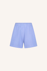 Kid natural sweat shorts - violet blue