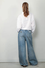 Pia Linen Shirt - White