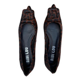 Ballerinas - pony fur - leopard