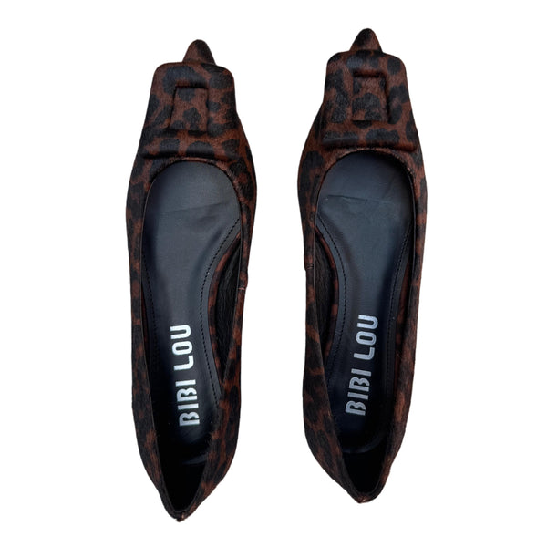 Ballerinas - pony fur - leopard