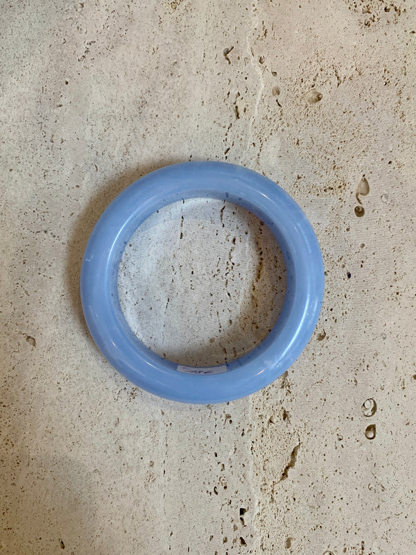 Armband Big Bangle - blue L