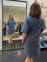 Tatiana dress Indigo