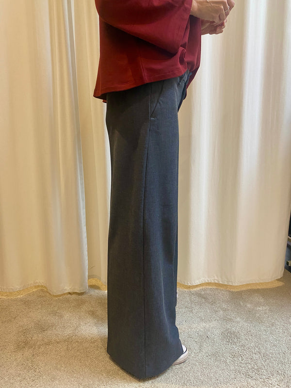 Silvia wide pants grey