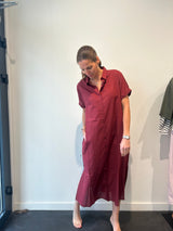 Tampa dress Syrah