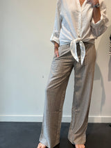 Meggy pants Safari tan stripe