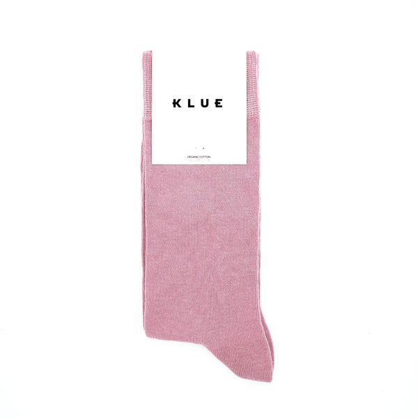 Organic solid socks - Pink