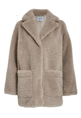 Alda reversible faux fur coat
