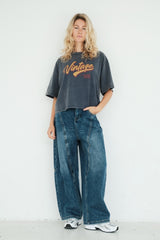 Vintage tee - blue