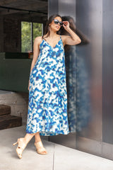 Ariel dress Water print