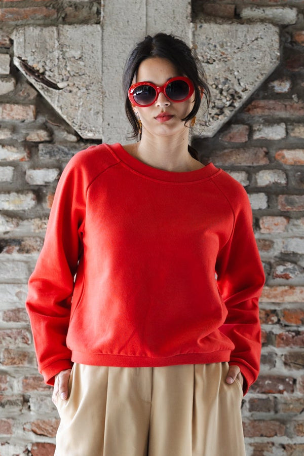 Sweater Soft red