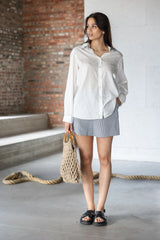 Pixie blouse Cream gauze