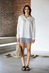 Pixie blouse Cream gauze
