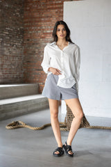 Pixie blouse Cream gauze
