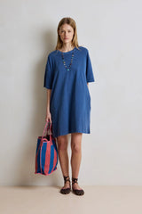 Calista T-shirt dress Navy