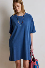 Calista T-shirt dress Navy