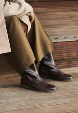 Simone boots dark brown