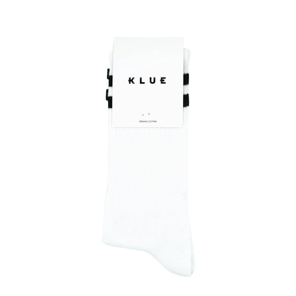 Tennis sport socks - White & black