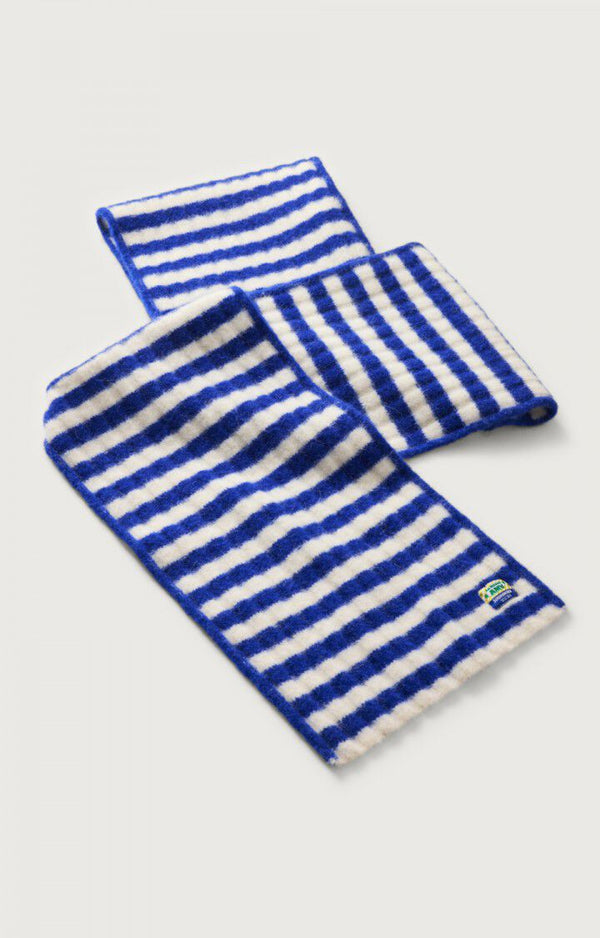 Vitow sjaal Blue white stripes