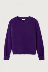 Vitow pull aubergine American Vintage aubergine trui styling