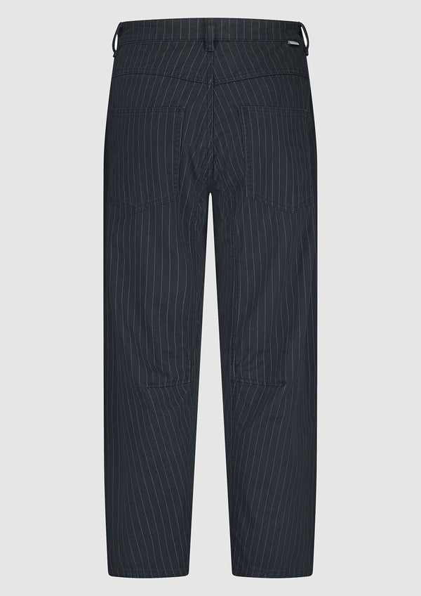 Jane denim Washed black stripe