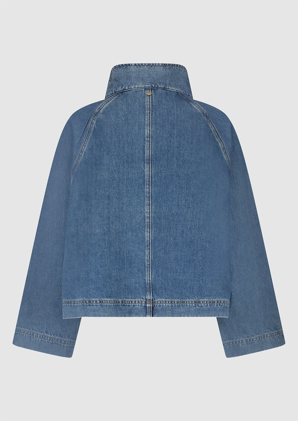 Luna jacket Frosted denim