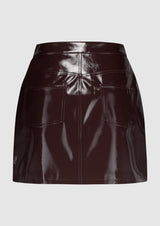 Renee Skirt Aubergine