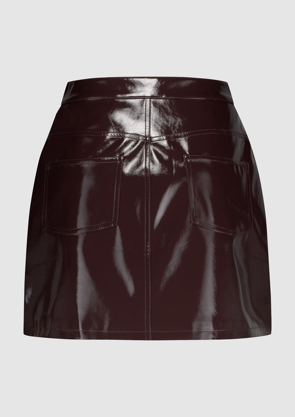 Renee Skirt Aubergine