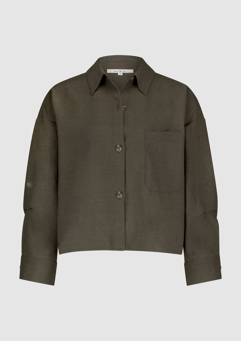 Blair blouse Mocha
