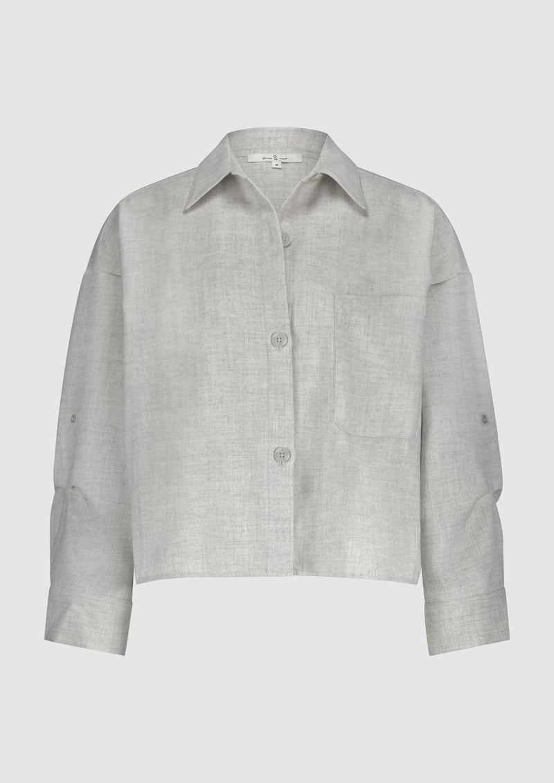 Blair blouse Light grey melange