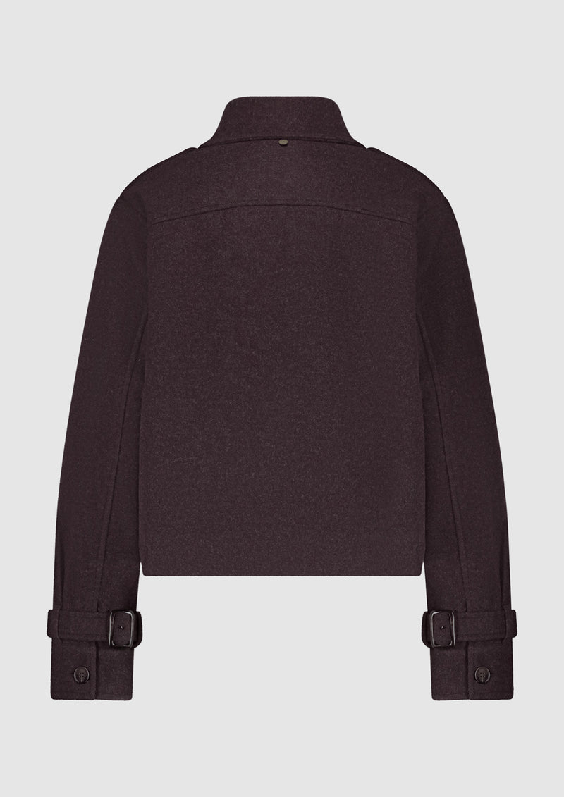 Sanna jacket Aubergine
