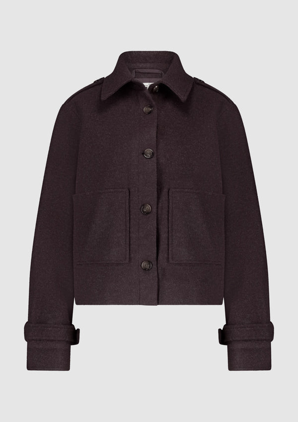 Sanna jacket Aubergine