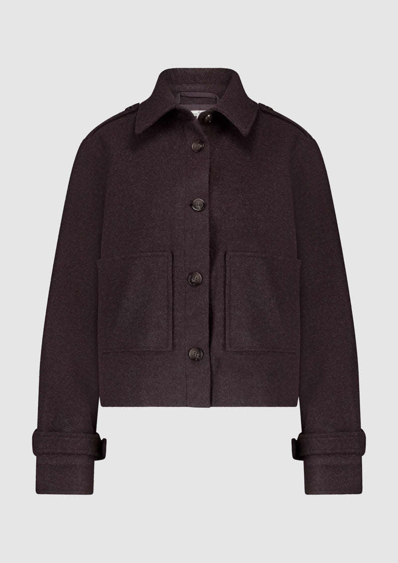 Sanna jacket Aubergine