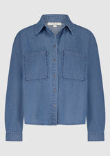 Fawn blouse Washed denim